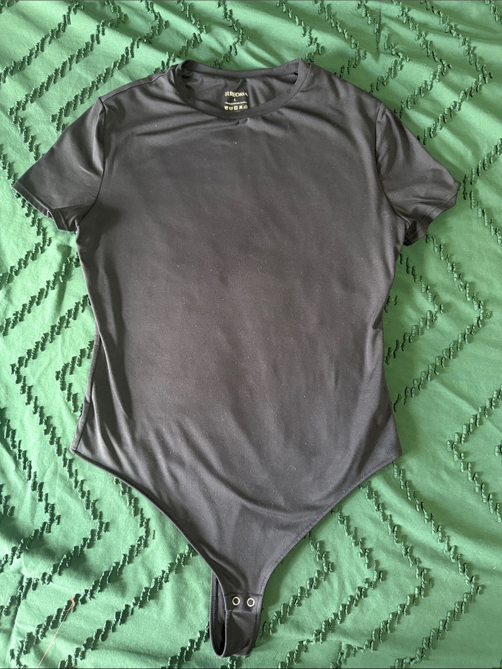 ReoRia Black Bodysuit
